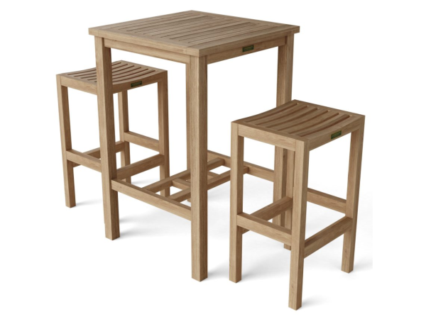 Bahama Montego 3-Pieces Square Bar Set