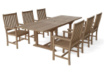 Bahama Wilshire Armchair 7-Pieces Extension Dining Set