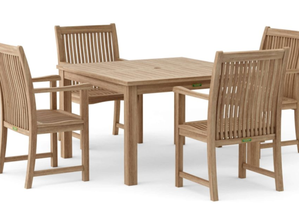 Windsor Chicago 5-Pieces Dining Table Set