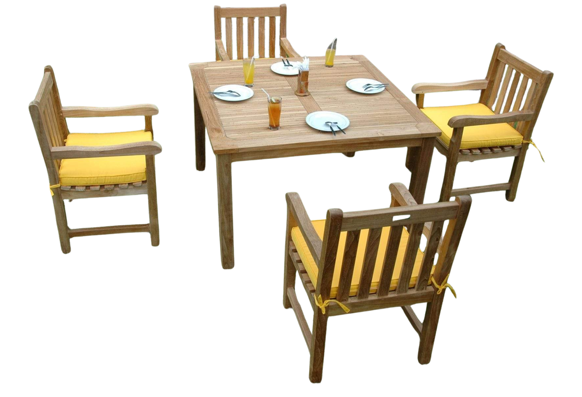 Windsor Classic Armchair 5-Pieces Dining Table Set
