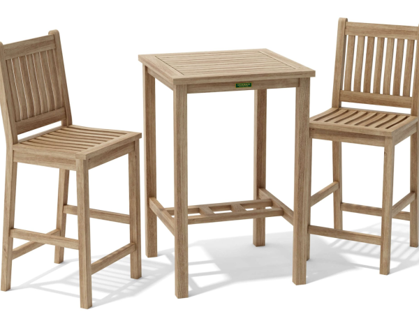 Bahama Avalon 3-Pieces Square Bar Set