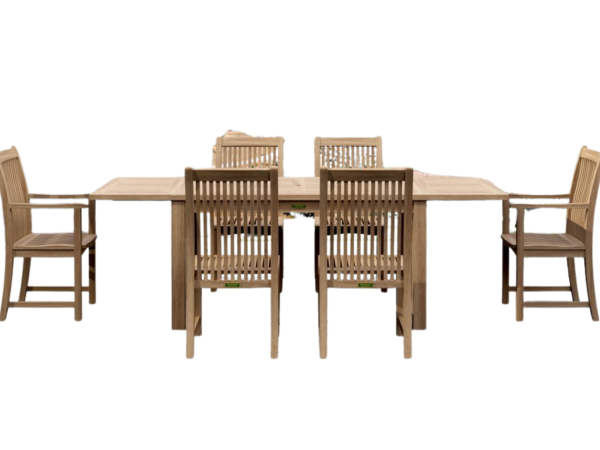 Bahama Chicago 7-Pieces Dining Set Chair B