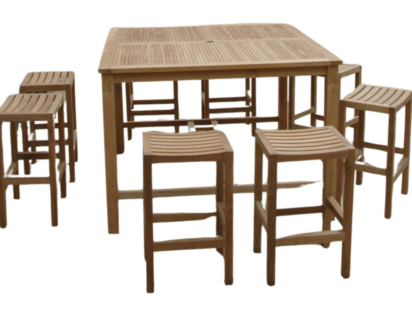 Windsor Montego 9-Pieces Square Bar Set