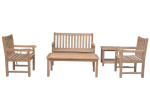 Classic 2-Seater 5-Pieces Conversation Set