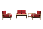 Brianna Bahama 5-Pieces Deep Seating Loveseat Set