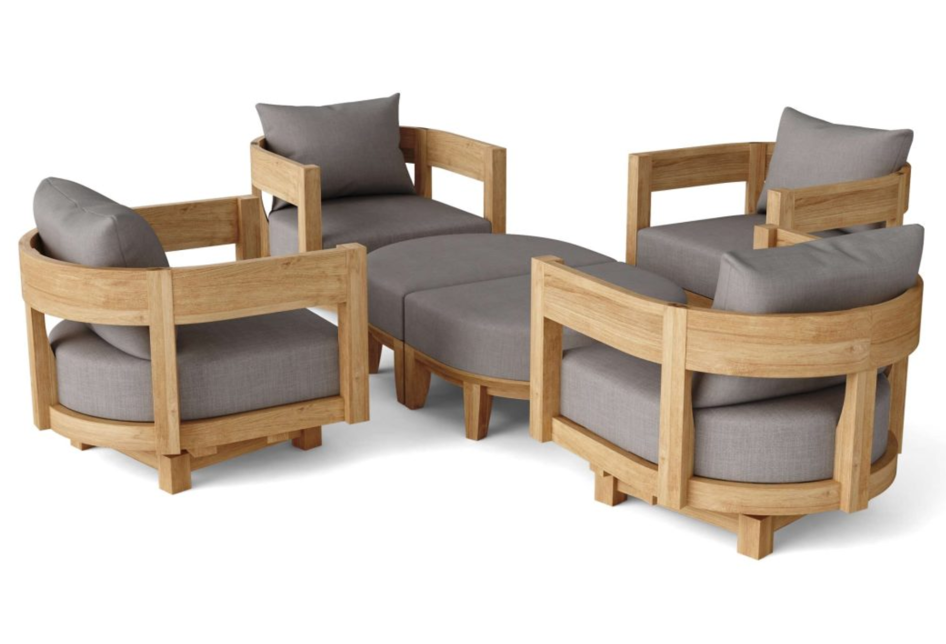 Coronado 6 Pieces Deep Seating Set