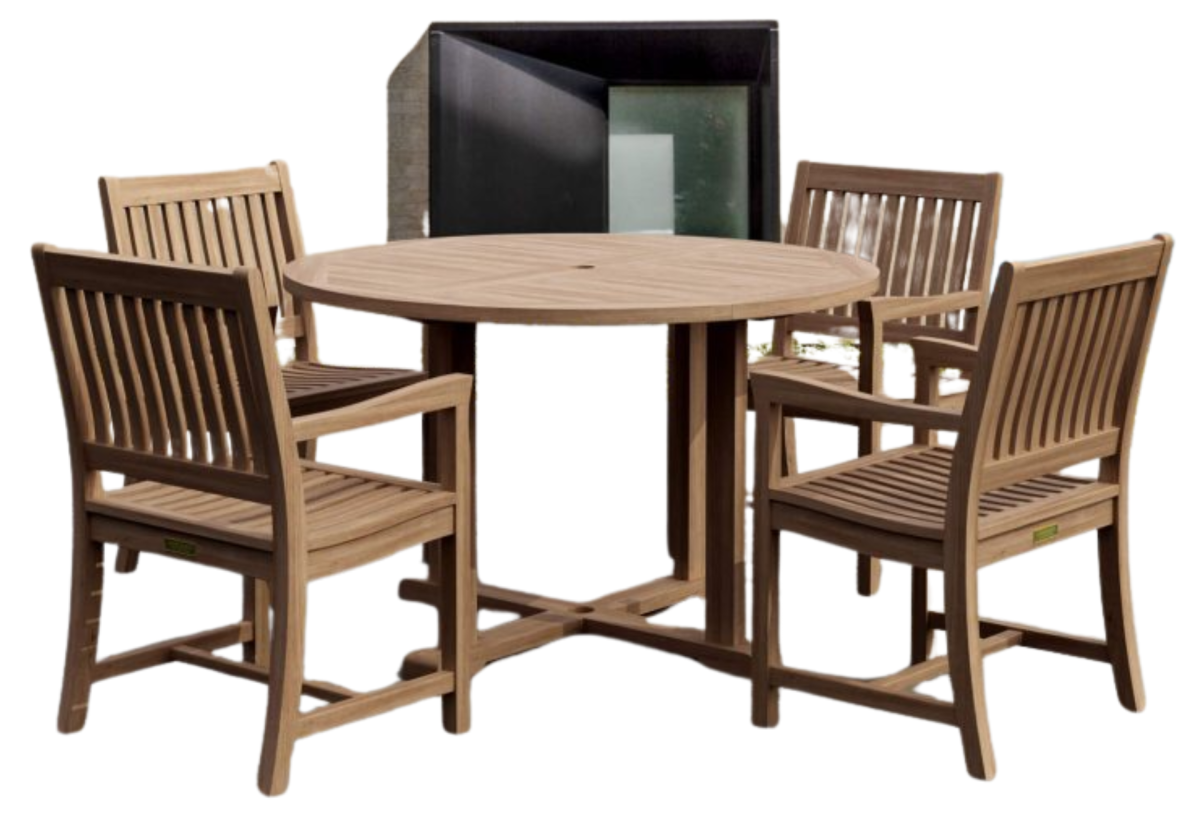 Tosca Rialto Armchair 5-Pieces Dining Set