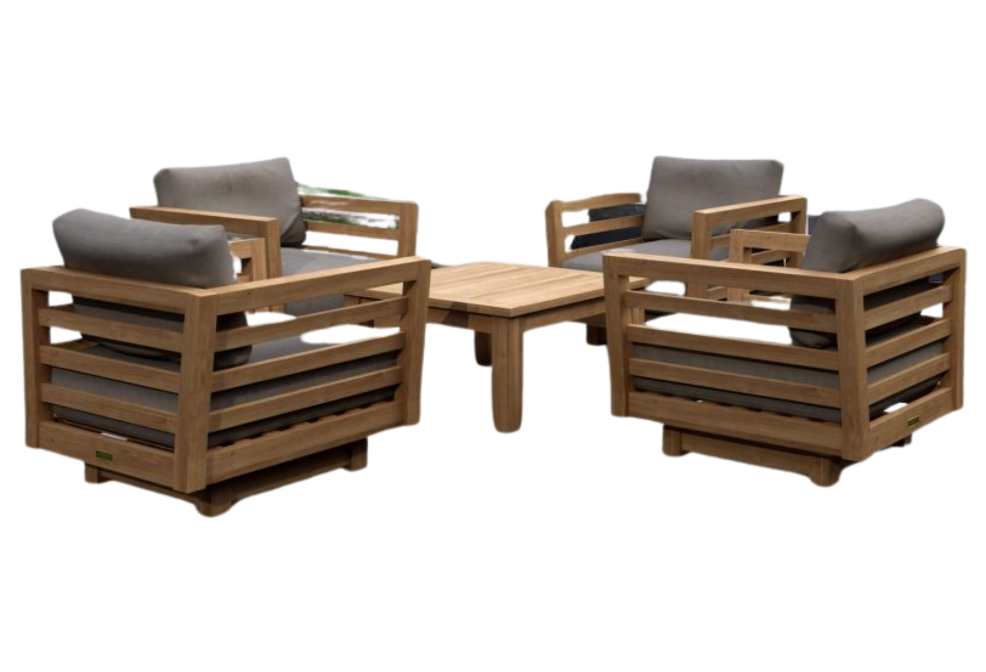 Cordoba Deep Seating 5-Piece Swivel Set
