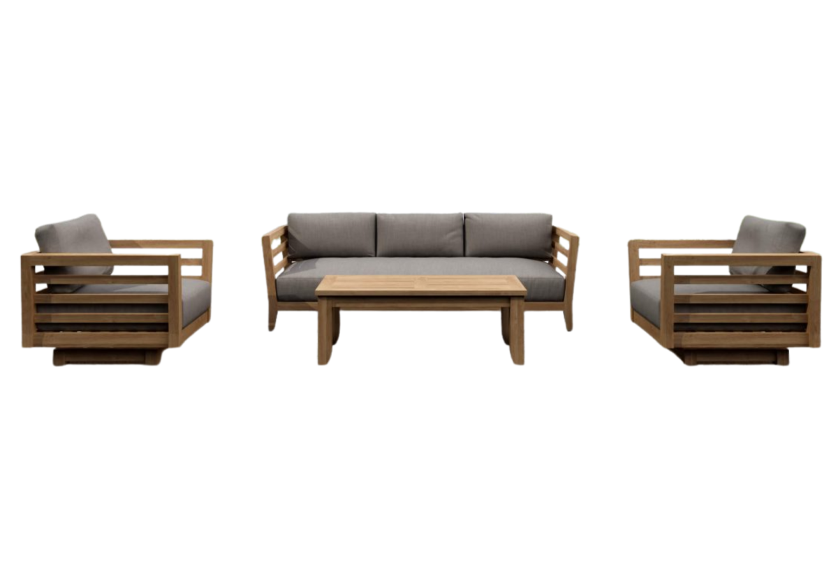Cordoba Deep Seating 4-Piece Swivel Set