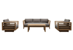 Cordoba Deep Seating 4-Piece Swivel Set