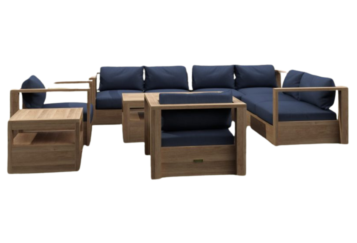 Copacabana 7 pieces Modular Deep Seating Set