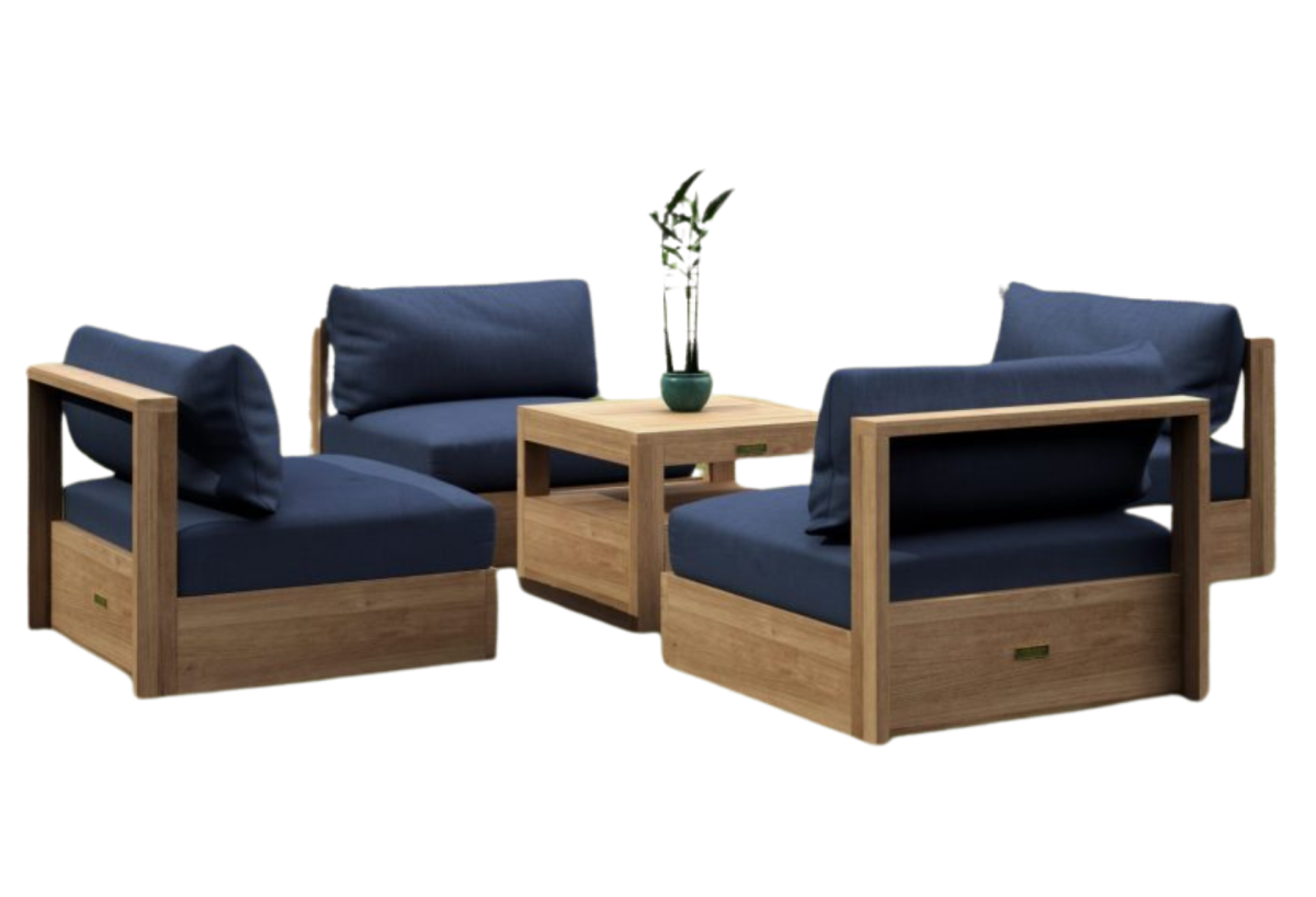 Copacabana 5 pieces Modular Deep Seating Set (1)