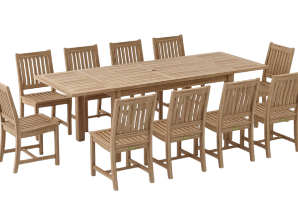 Bahama Rialto 11-Pieces Rectangular Dining Set