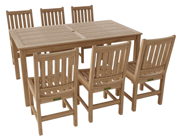 7-Pieces Sonoma Rectangular Dining Set
