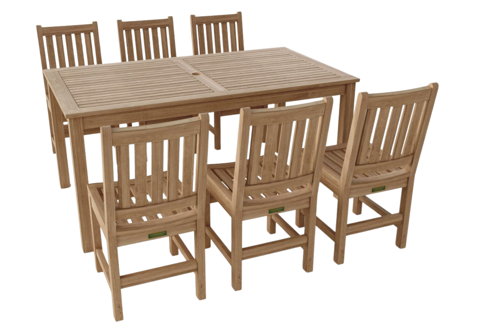 7-Pieces Sonoma Rectangular Dining Set