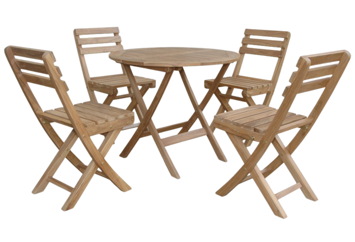 Chester Alabama 5-Pieces Bistro Set