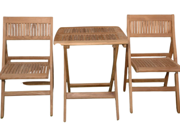 Windsor 3-pieces Square Bistro Set