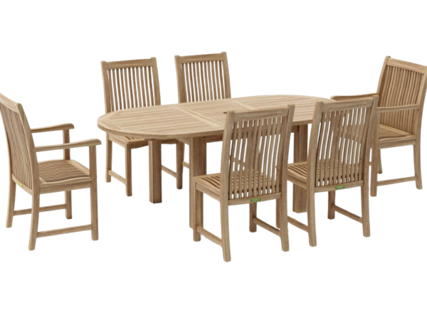 Bahama Chicago 7-Pieces Dining Set A