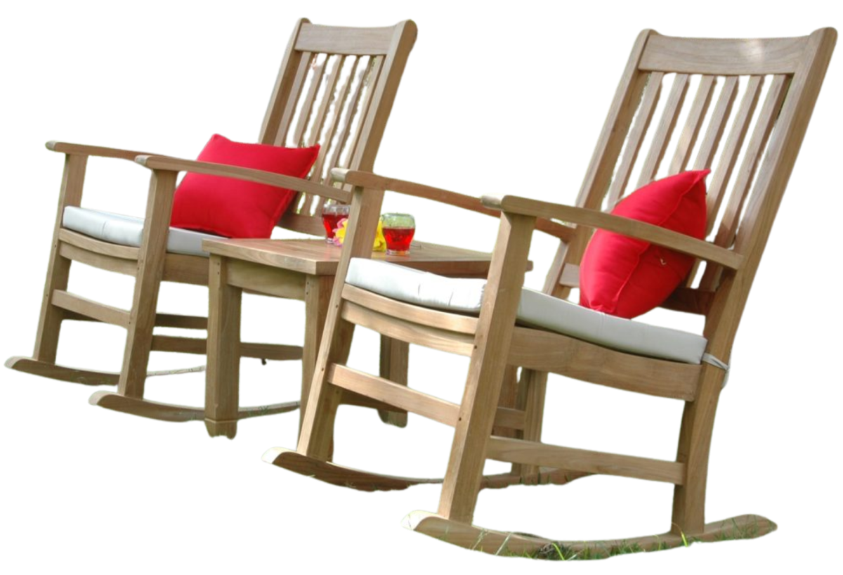 Palm Beach Rocking Chairs 3-Pieces set