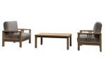 SouthBay Deep Seating 3-Pieces Conversation Set B