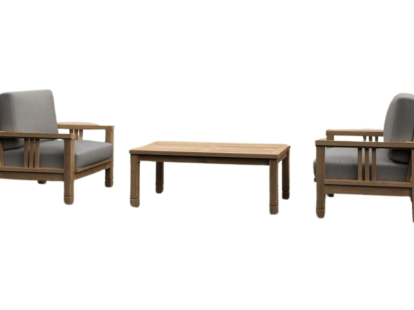 SouthBay Deep Seating 3-Pieces Conversation Set B