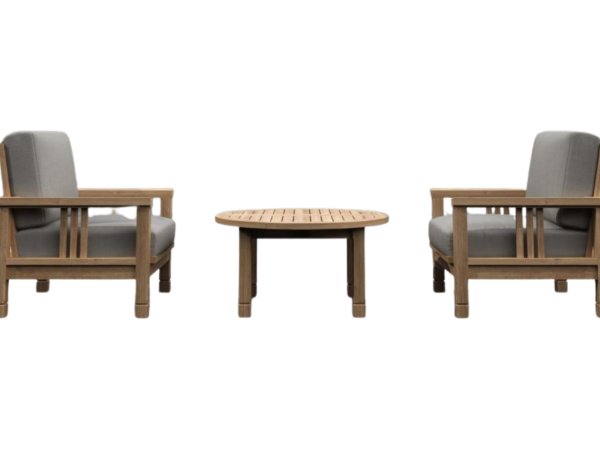 SouthBay Deep Seating 3-Pieces Conversation Set A