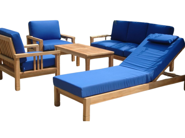 SouthBay Deep Seating 6-Pieces Conversation Set B