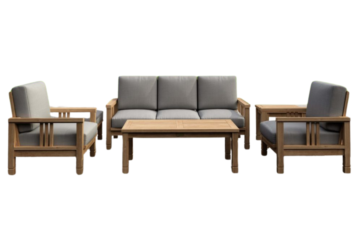 SouthBay Deep Seating 6-Pieces Conversation Set A