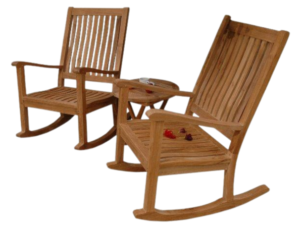 Del-Amo Bahama 3-Pieces Set with Folding Round Side Table