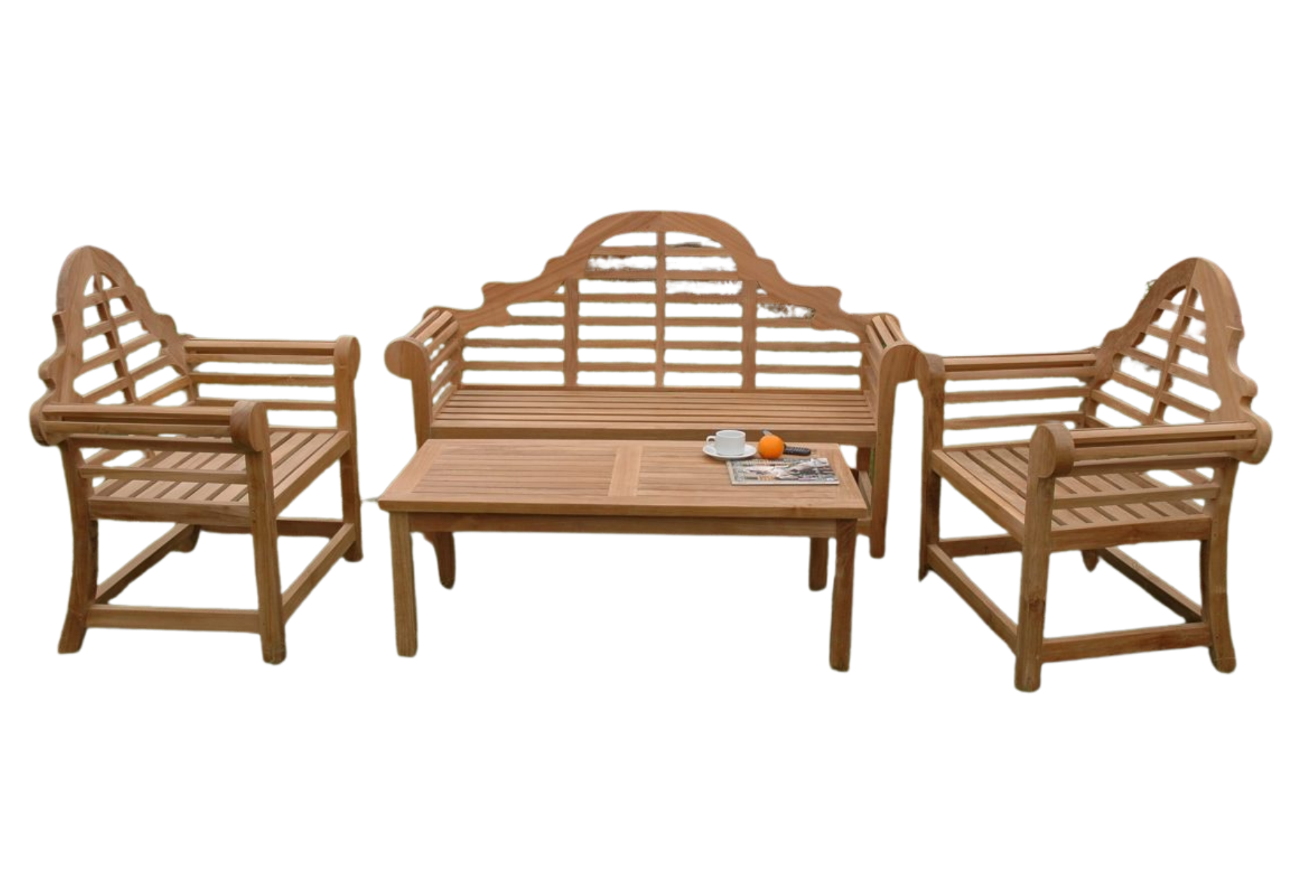 Marlborough 3-Seater 4-Pieces Conversation Set