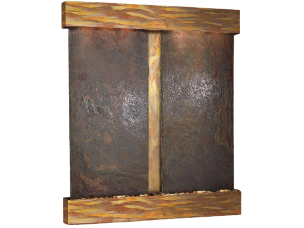 Cottonwood Falls-Square-Rustic Copper-Multi-Color Natural Slate