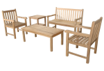 Classic 3-Seater 5-Pieces Conversation Set