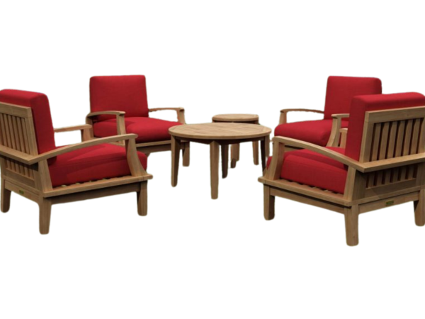 Brianna 6-Pieces Deep Seating Armchair Set