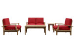 Brianna 5-Pieces Deep Seating Loveseat Set