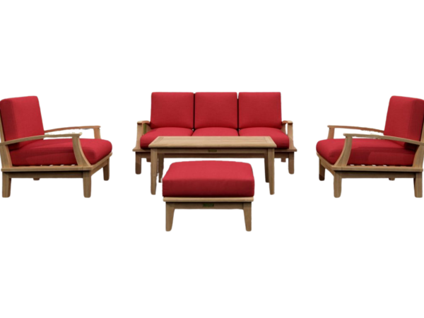 Brianna 5-Pieces Deep Seating Sofa Set