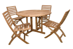 Andrew Butterfly Folding 5-pieces Dining Set
