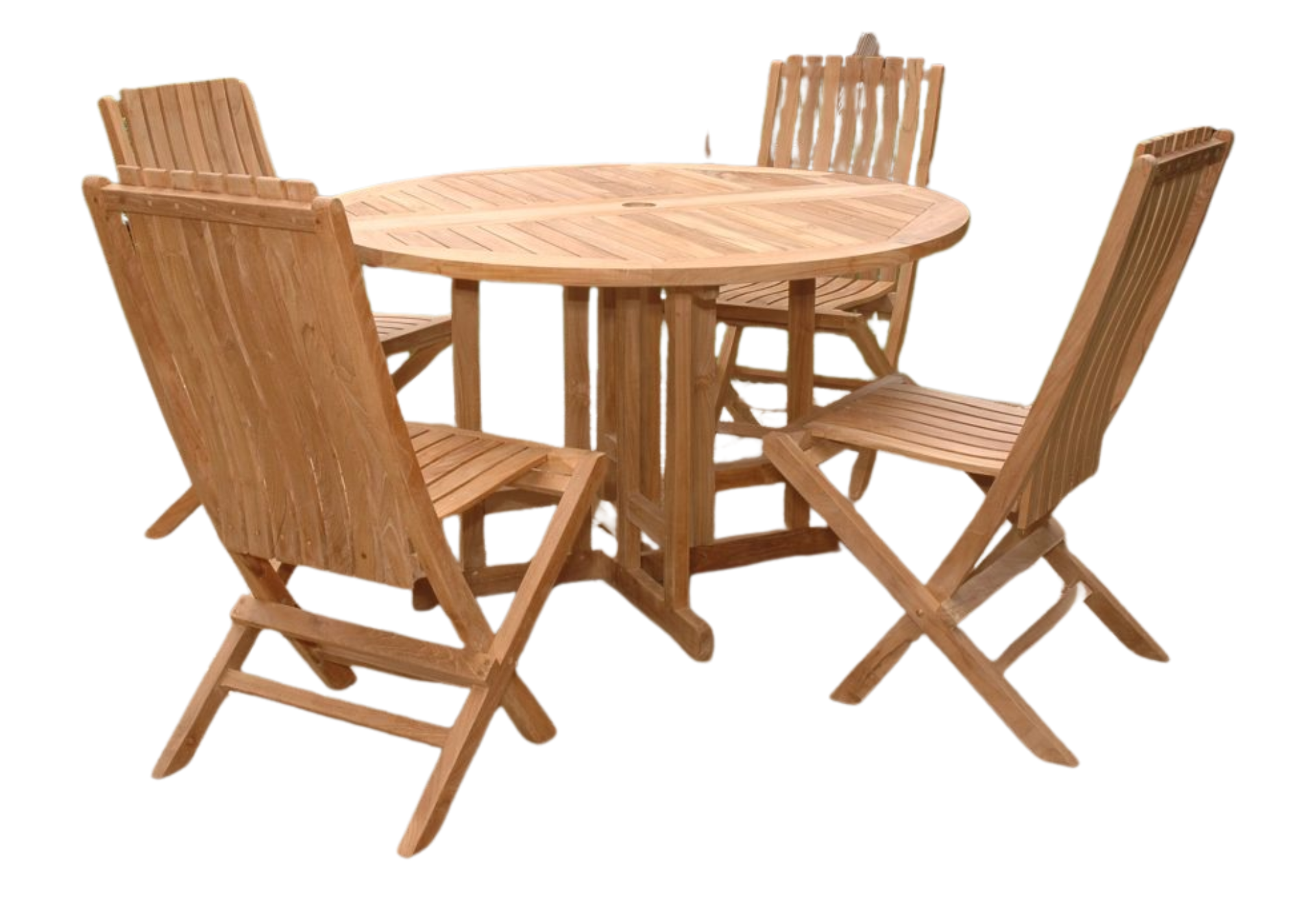 Butterfly Comfort 5-Pieces Dining Table Set