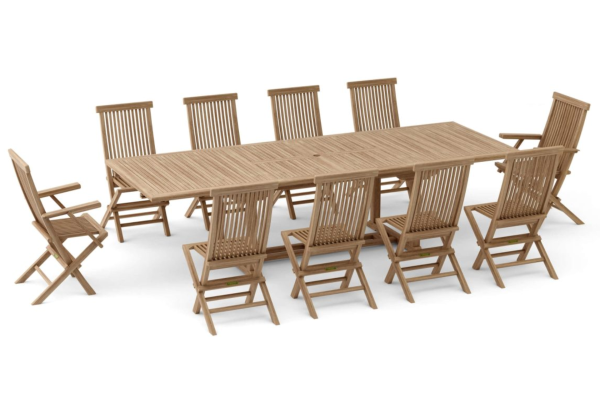 Valencia Classic 11-Pieces Dining Set