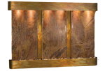 Olympus Falls-Round-Rustic Copper-Brown Marble