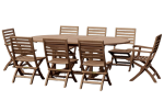 Bahama Andrew 9-Pieces Dining Set