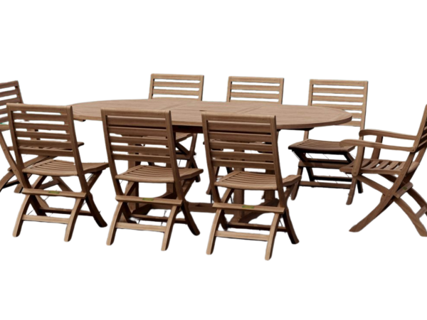 Bahama Andrew 9-Pieces Dining Set
