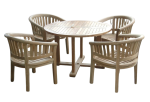Tosca 5-Pieces Dining Table Set