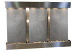 Olympus Falls-Square-Stainless Steel-Black Featherstone