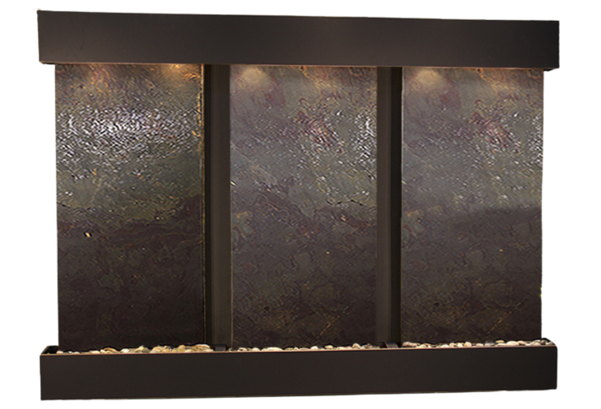 Olympus Falls-Square-Blackened Copper-Multi-Color Featherstone