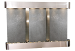 Olympus Falls-Round-Stainless Steel-Black Featherstone