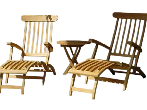Royal Steamer 3-Pieces Set with Side Table