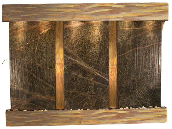 Olympus Falls-Square-Rustic Copper-Green Marble