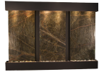 Olympus Falls-Square-Blackened Copper-Green Marble