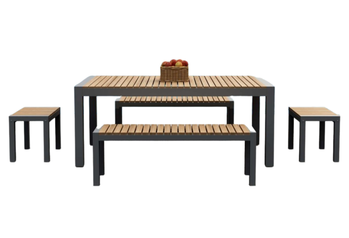 Seville 5- Pieces Rectangular Dining Set