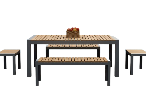 Seville 5- Pieces Rectangular Dining Set